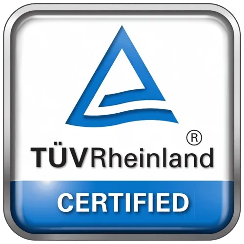 TÜV Rheinland Certified